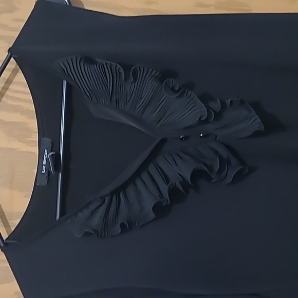 Black XL Liz McCoy blouse - Picture 2 of 3